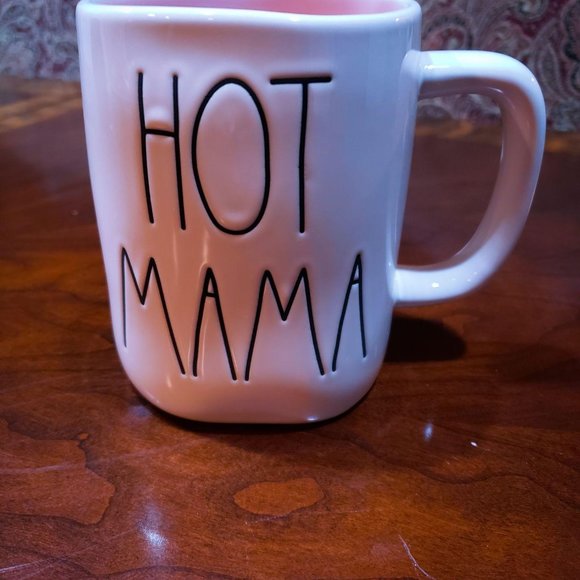 hot mama rae dunn mug